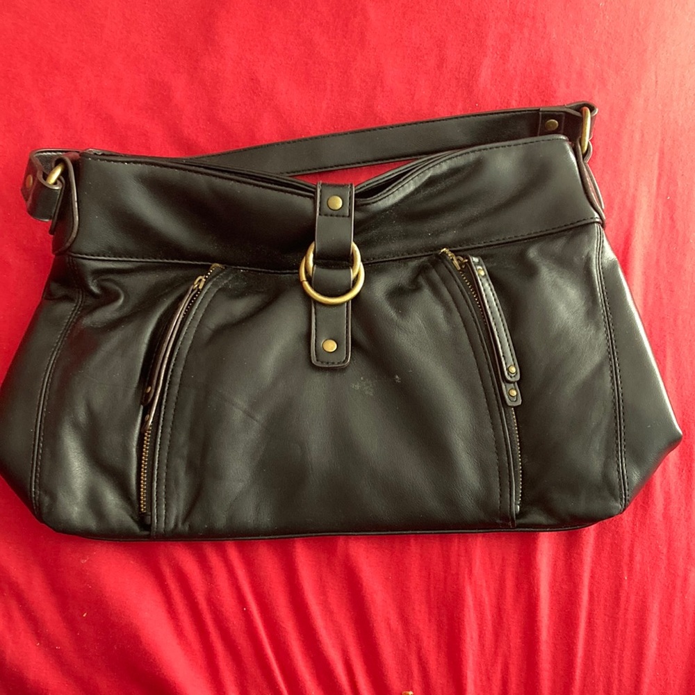 EUC leather shoulder bag